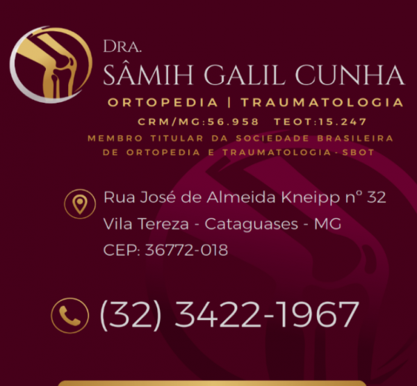 Doutora Sâmih Galil Cunha - Ortopedista