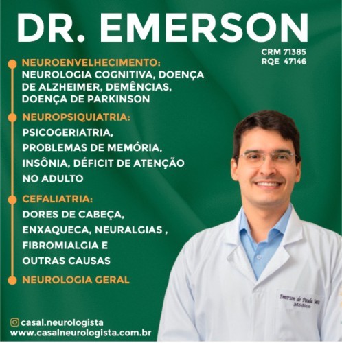 Dr. Emerson e Dra. Belisa - Casal Neurologista